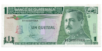 Billete Guatemala 1 Quetzal 1995 - Numisfila