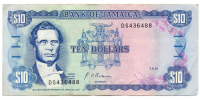Billete Jamaica 10 Dolares 1991 - Numisfila