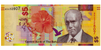 Billete Bahamas 5 Dolares 2020   - Numisfila
