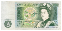 Billete Inglaterra 1 Pound 1978 - 80 - Numisfila