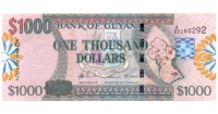 Billete Guyana 1000 Dolares 2000-2005  - Numisfila