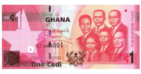 Billete Ghana 1 Cedi 2015 - Numisfila