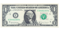 Billete Estados Unidos 1 Dólar 2017 - Numisfila