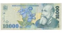 Billete Romania 10.000  Lei 1999 - Numisfila