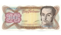 Billete 100 Bolívares Octubre 1998 K8 - Numisfila