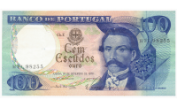 Billete Portugal 100 Escudos 1978 Camilo Castelo Branco - Numisfila