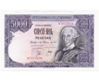 Billete España 5.000 Pesetas 1976 Carlos III - Numisfila
