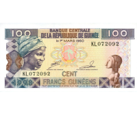 Billete Guinea 100 Francos 2012 - Numisfila