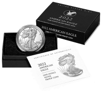 Moneda de Plata E.E.U.U  Dolar 2022 American Silver Eagle - Numisfila