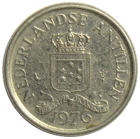 Moneda Antillas Holandesas 10 Centavos 1975 - Numisfila