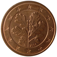 Moneda Alemania 5 Euro Cent 2004 - Numisfila