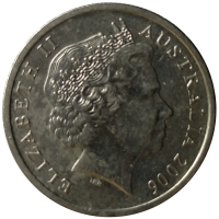Moneda Australia 5 Cents 2004 - 2006 - Numisfila