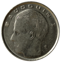 Moneda Belgica 1 Franc 1989 - Numisfila