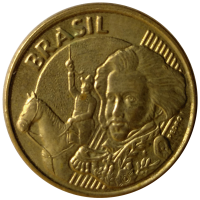 Moneda Brasil 10 Centavos 2002 - 2008 - Numisfila