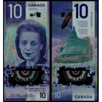 Billete Plastico Canada 10 Dolares 2018 Viola Desmond - Numisfila