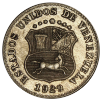 Excelente Moneda 5 Céntimos 1929 - Puya - Numisfila