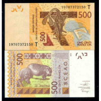 Billete Togo 500 Francs 2019 - Numisfila