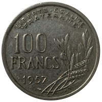 Moneda Francia 100 Francos 1954 - 57 - Numisfila