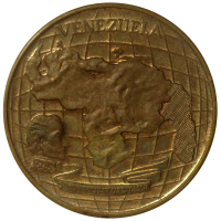 Medalla Venezuela Estado Soberano en el Mundo 1967 - Numisfila
