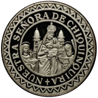 Medalla de Plata 1992 Año Jubilar Coronación Virgen Chiquinquirá - Numisfila