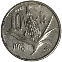 México Moneda 10 Pesos 1978 - Numisfila