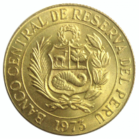 Moneda Peru 1 Sol 1973 - Numisfila