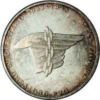 Alemania 10 Marcos 1994 A - 50 Años Resistencia Moneda de Plata 625 - Numisfila