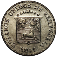 Moneda 5 Céntimos - Puya de 1945 - Numisfila