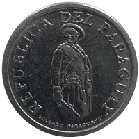 Moneda Paraguay 1 Guaraní 1975 - Numisfila