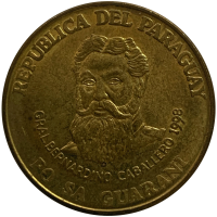 Moneda Paraguay 10 Guaraníes 1998 - Numisfila