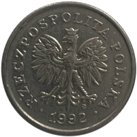 Moneda Polonia 50 Groszy 1992 - Numisfila