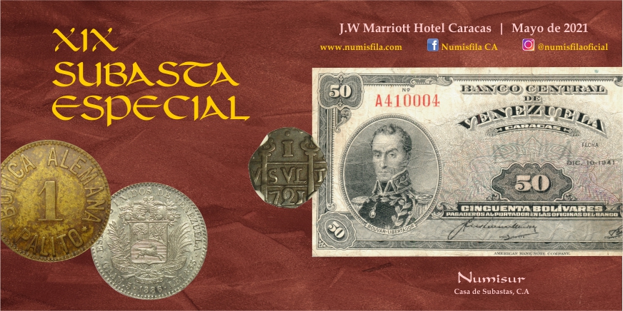 SUBASTA ESPECIAL Mayo 2021 | Numisfila