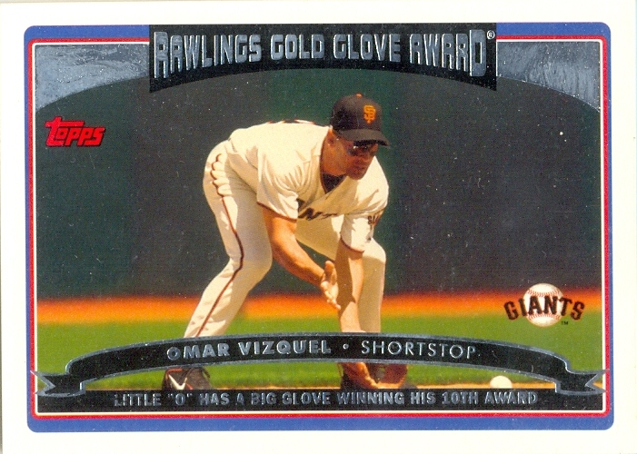 Barajita Omar Vizquel Topps 2006  # 255 - Numisfila