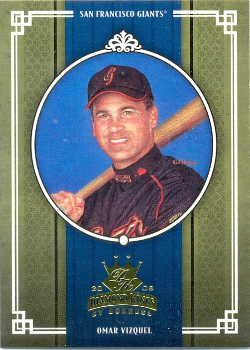 Barajita Omar Vizquel Donruss 2005  # 389 - Numisfila