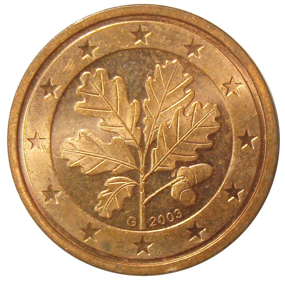 Moneda Alemania Federal 2 Centavos 2002-2014    - Numisfila