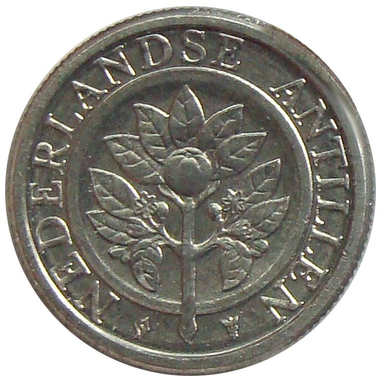Moneda Antillas Holandesas 1 Centavo 1989 - 2012  - Numisfila