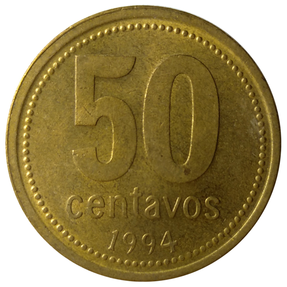 Moneda Argentina 50 Centavos 1994  - Numisfila