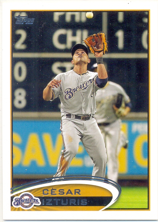 Barajita Cesar Izturis Topps 2012 # US27 - Numisfila