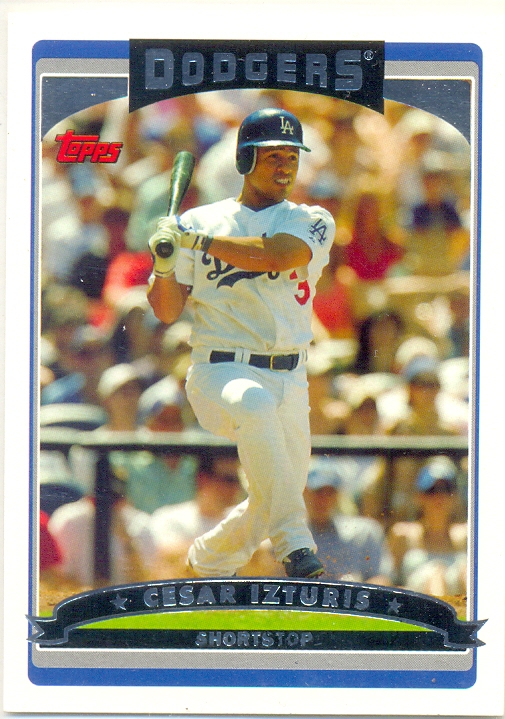 Barajita Cesar Izturis Topps 2006 # 34 - Numisfila