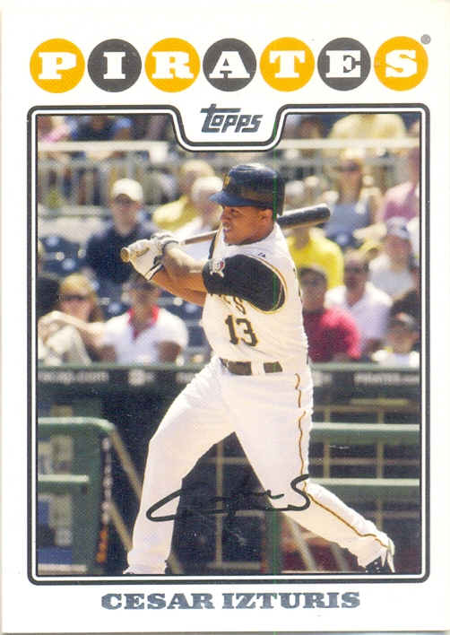 Barajita Cesar Izturis Topps 2008 # 299 - Numisfila
