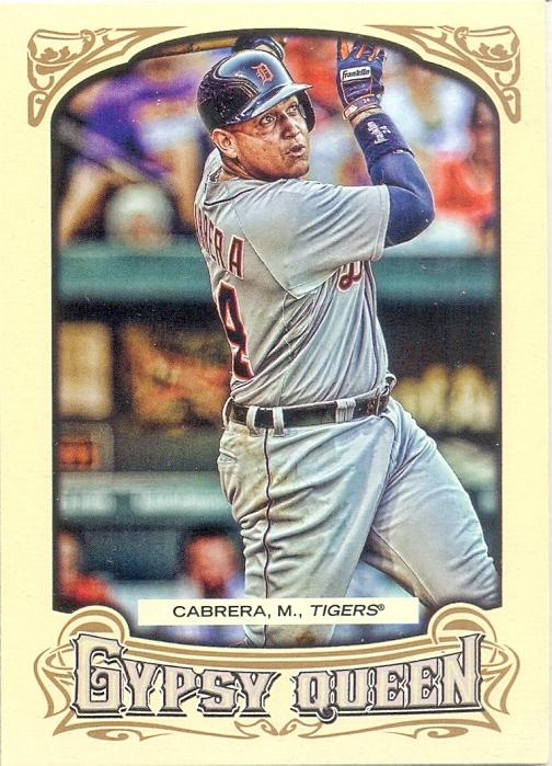 Barajita Miguel Cabrera Gypsy Queen 2014 # 1 - Numisfila