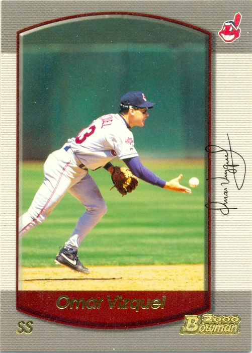 Barajita Omar Vizquel Bowman 2000  # 57 - Numisfila