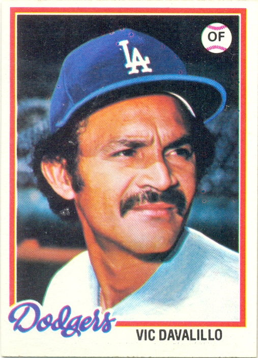 Barajita Vic Davalillo Topps 1978 # 539 - Numisfila