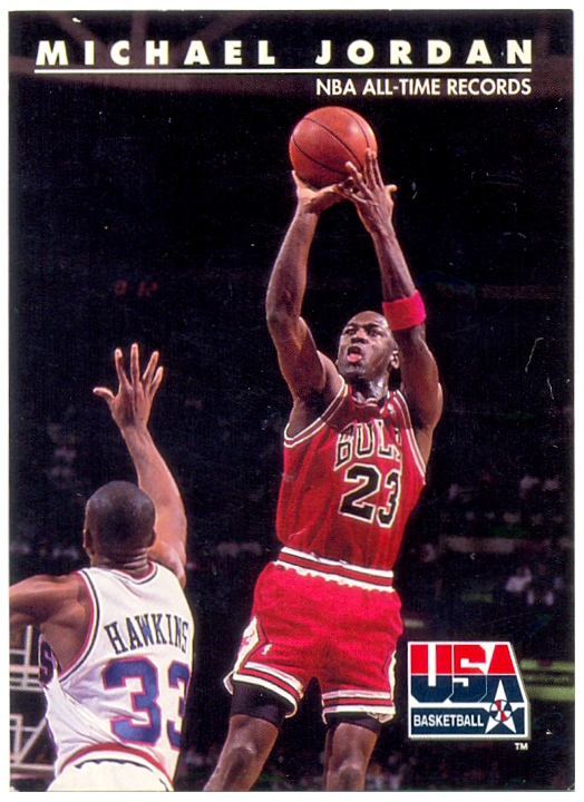 Barajita de Basquet Michael Jordan 1992 SKYBOX #45  - Numisfila