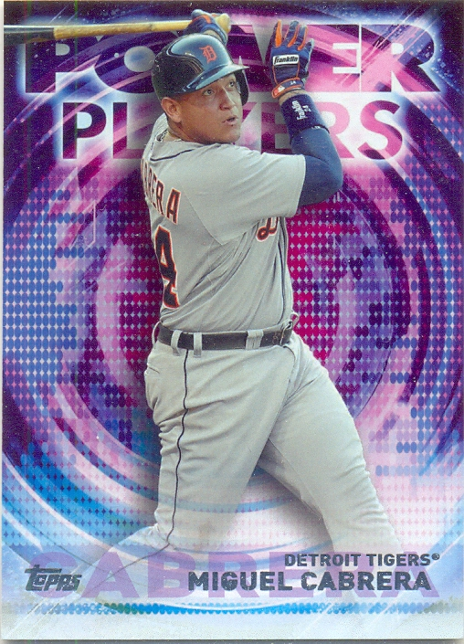 Barajita Miguel Cabrera Topps 2014 # PPA-MC - Numisfila