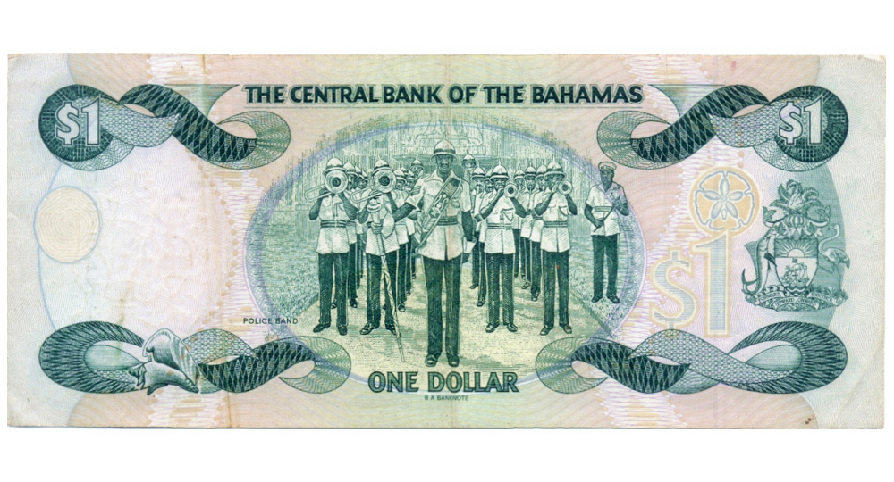 Billete Bahamas 1 Dólar 1996 Elizabeth II  - Numisfila