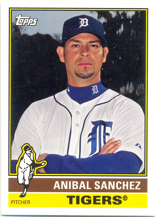 Barajita Anibal Sánchez Topps 2015 # 123 - Numisfila