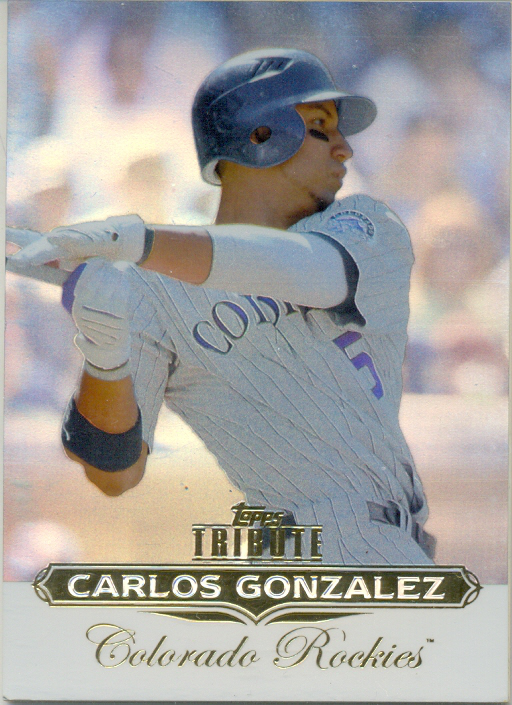 Barajita Carlos González Topps 2011 # 15  - Numisfila