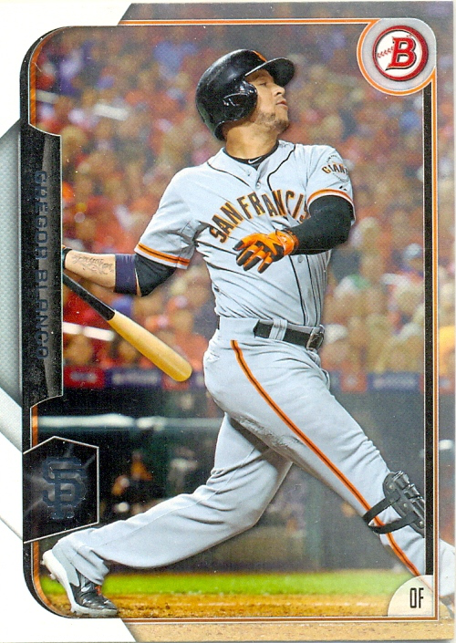 Barajita Gregor Blanco Bowman 2015 # 59  - Numisfila