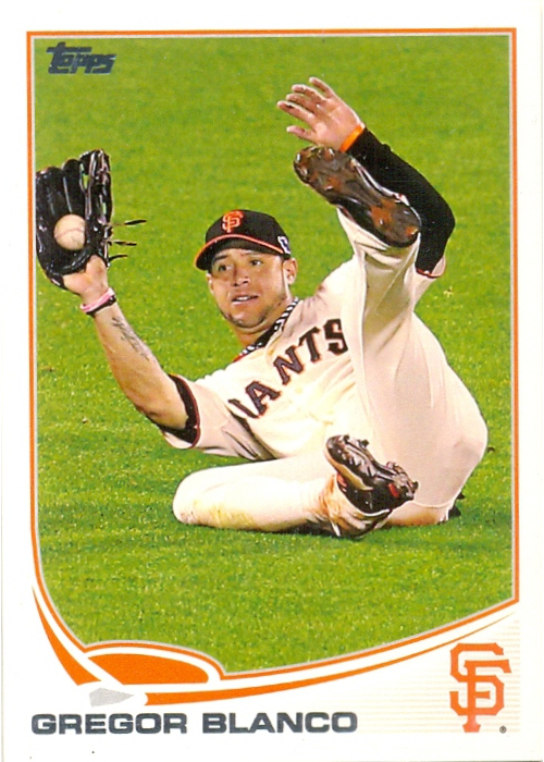 Barajita Gregor Blanco Topps 2013 # 651  - Numisfila